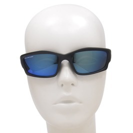 EDGE 偏光サングラス KAZBEK ブルーミラー アイウェア | メンズ スポーツ 紫外線カット UVカット グラサン 運転_画像5
