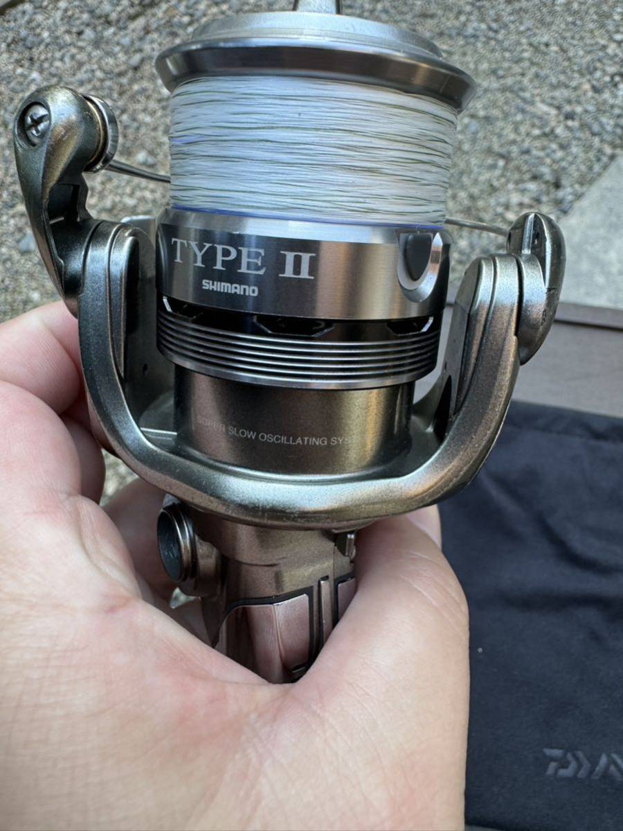 1円スタート　回転良好　ツインパワー2500s 夢屋c3000スプールカスタム品　SHIMANO _画像3