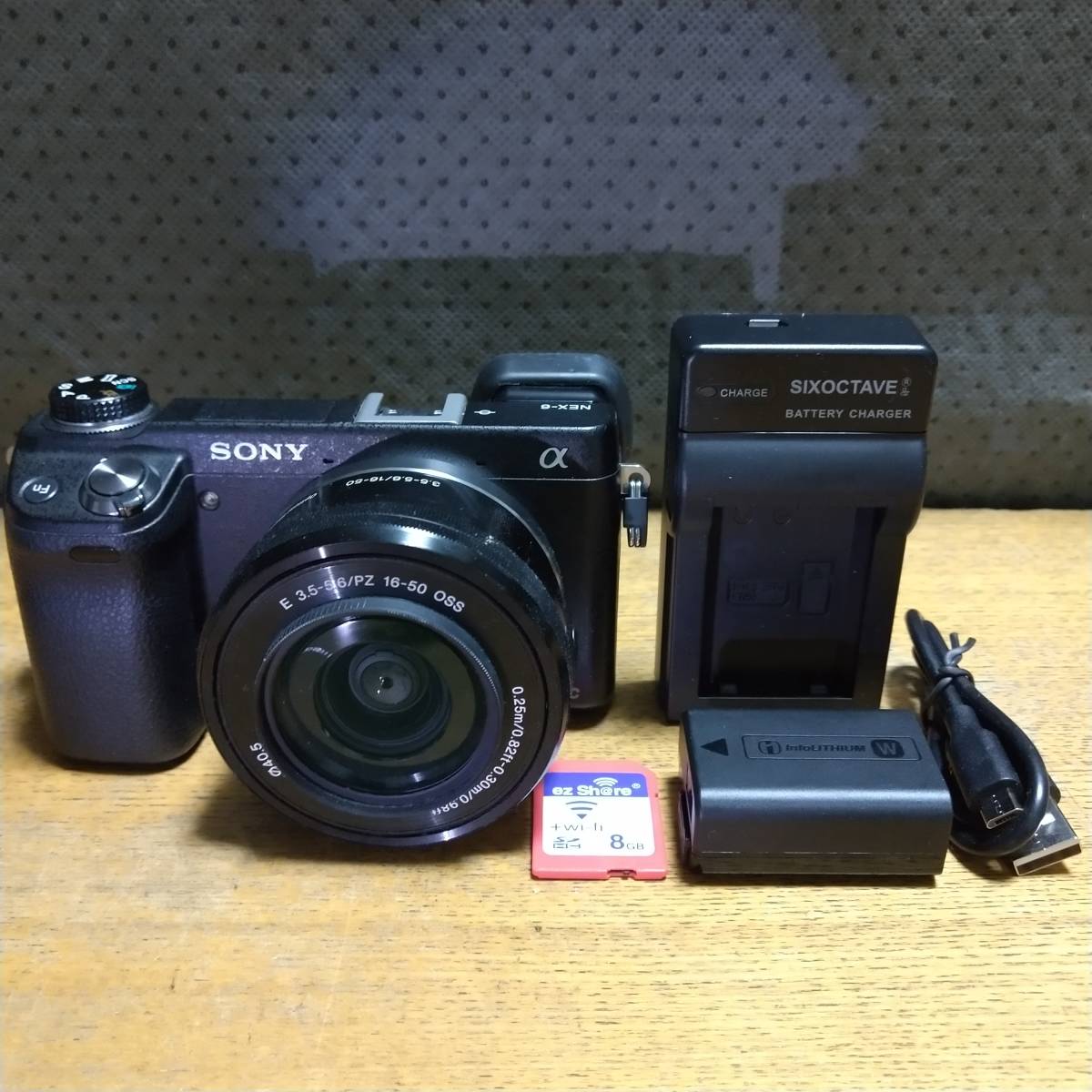 2022最新のスタイル 3.5-5.6/PZ E (ブラック) NEX-6 α 【良品中古