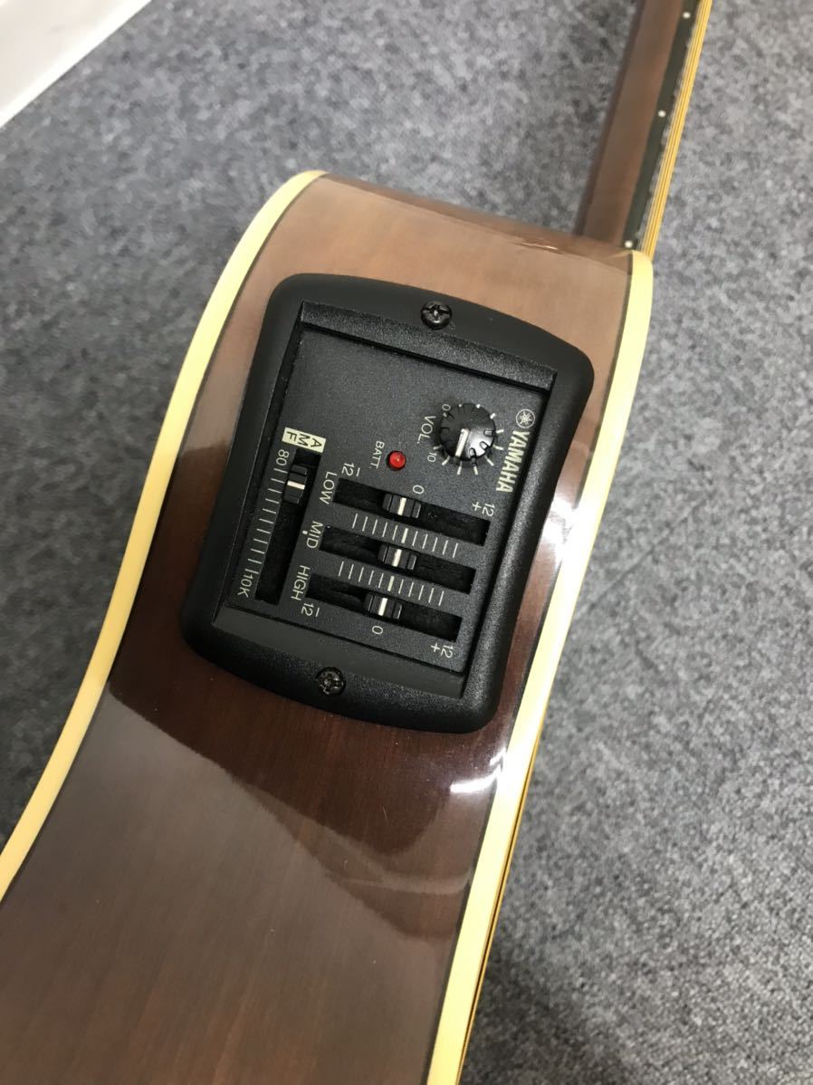 【a4】 YAMAHA APX-5A ヤマハ アコースティックギター　エレアコ　JUNK y2734 1006-68_画像8