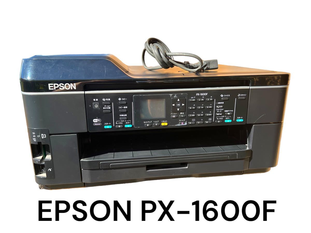 EPSON PX-1600F エプソン インクジェット複合機 複合機 ビジネスプリンター A3 A4 両面 FAX Wi-Fi FAX複合機 ビジネス_画像1