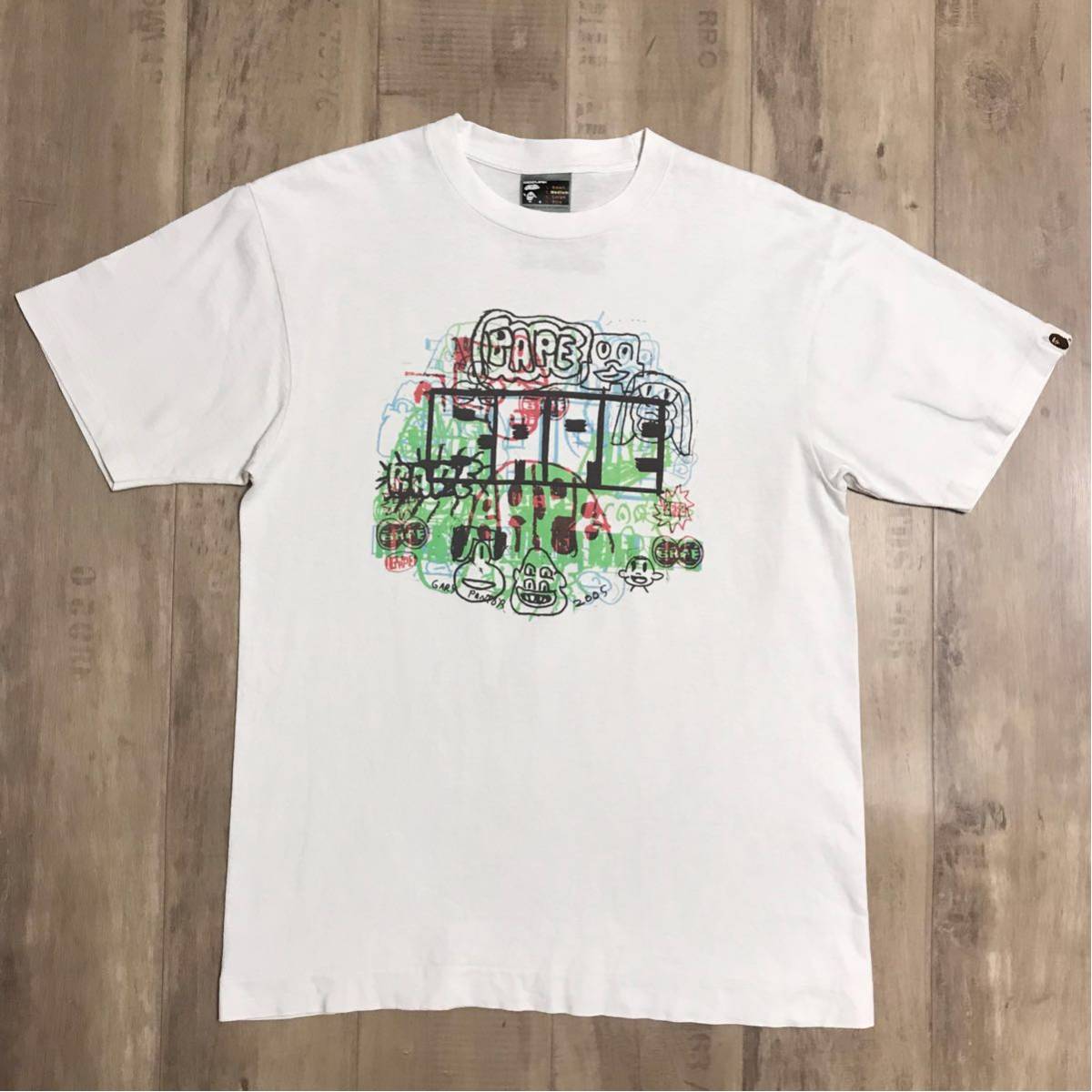 ★激レア★ Gary Panter × bape Tシャツ Mサイズ a bathing ape ゲイリー パンター エイプ ベイプ アベイシングエイプ アート nigo