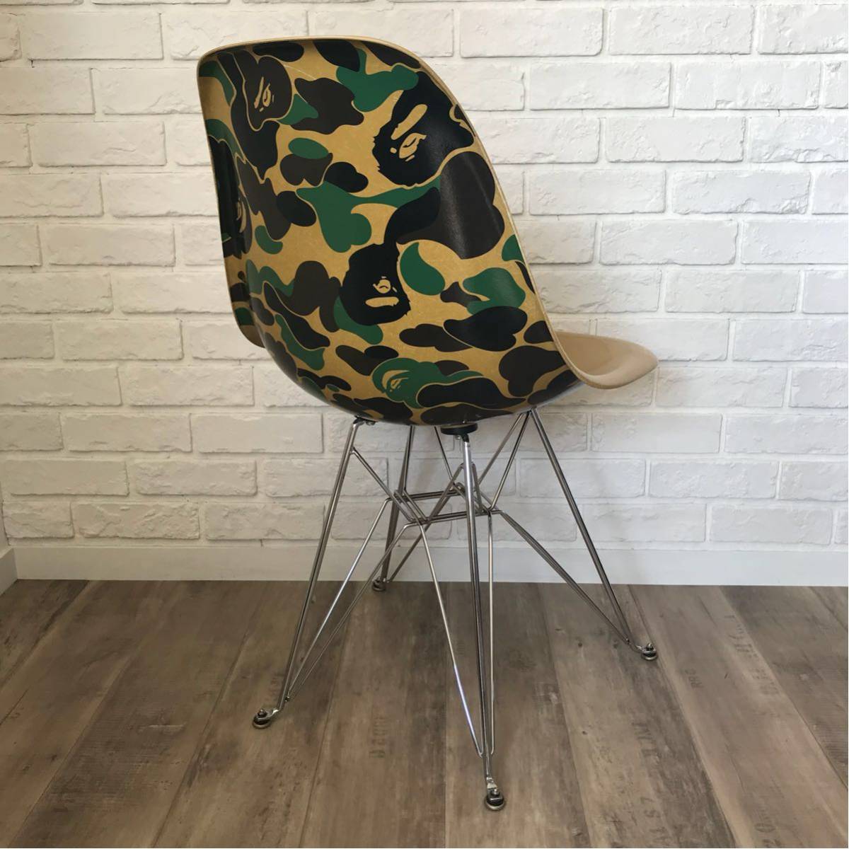 Yahoo!オークション - MODERNICA × BAPE CAMO SIDE CHAIR green Yahoo!オークション - MODERNICA × BAPE CAMO SIDE CHAIR green