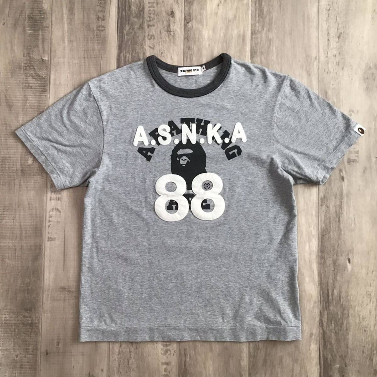 最安値挑戦! ワッペン ASNKA カレッジロゴ Tシャツ Mサイズ a bathing ape BAPE エイプ ベイプ アベイシングエイプ NIGO m7 Mサイズ 最安値挑戦! ワッペン ASNKA カレッジロゴ Tシャツ Mサイズ a bathing ape BAPE エイプ ベイプ アベイシングエイプ NIGO m7 Mサイズ