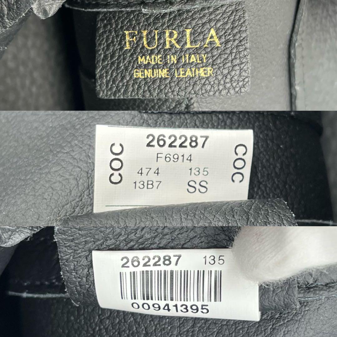 極美品】FURLA フルラ カプリッチョ 2way ハンドバッグ ショルダー