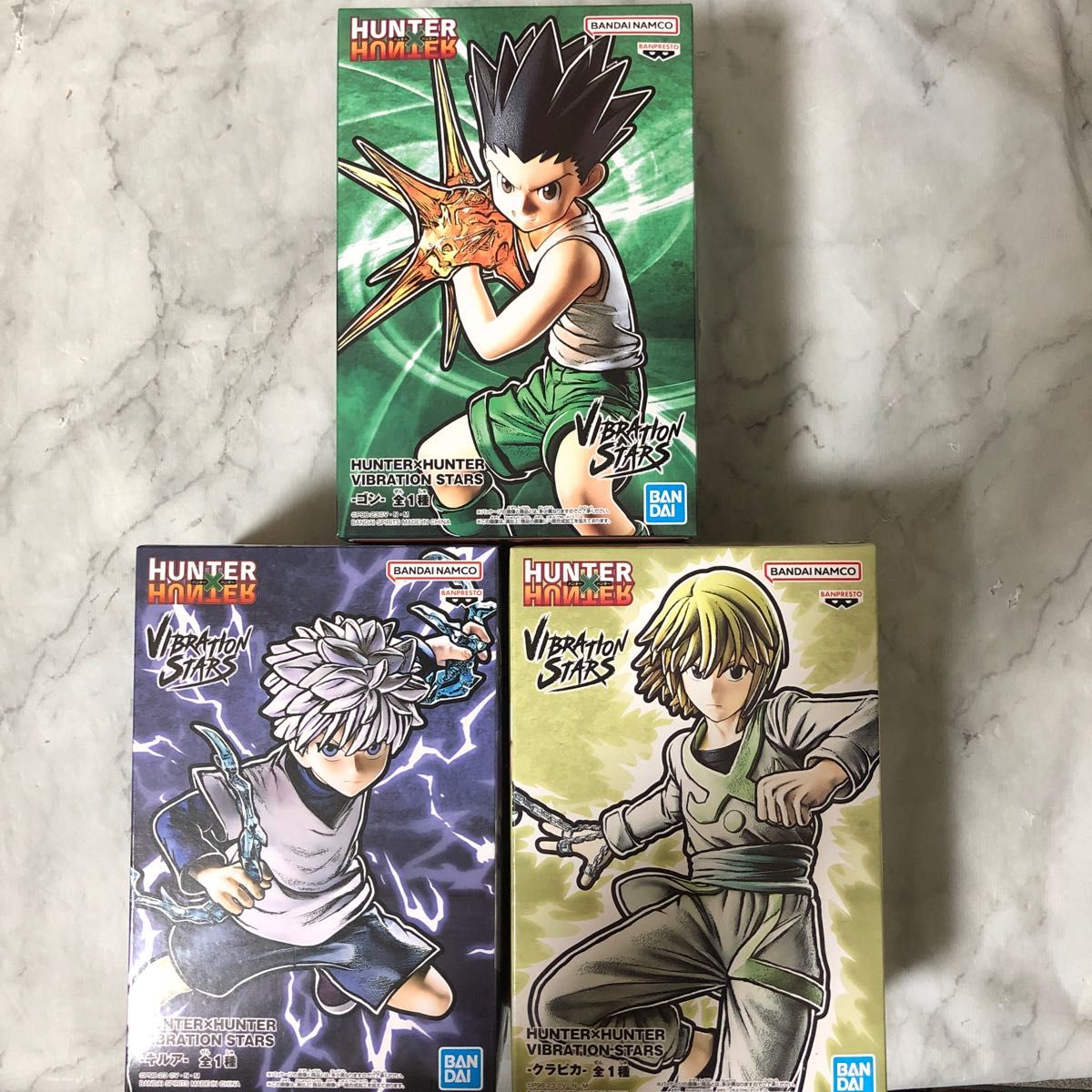 ハンターハンター フィギュア ゴン キルア クラピカ アニメ