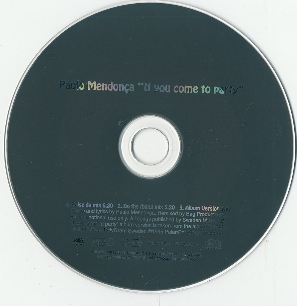 Paulo Mendonca / If You Come To Party /EU盤/中古CD！67415_画像2