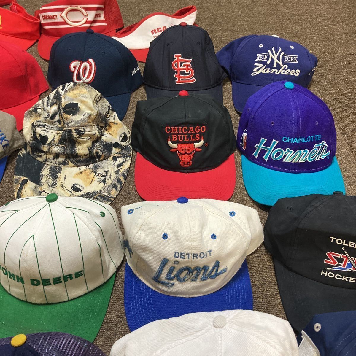 ニューエラ MLB NFL NIKE VINTAGE 80s 90s ヴィンテージ 帽子 キャップ まとめ売り CAP HAT SET 大量31個＋2 LOT アメリカ製_画像5