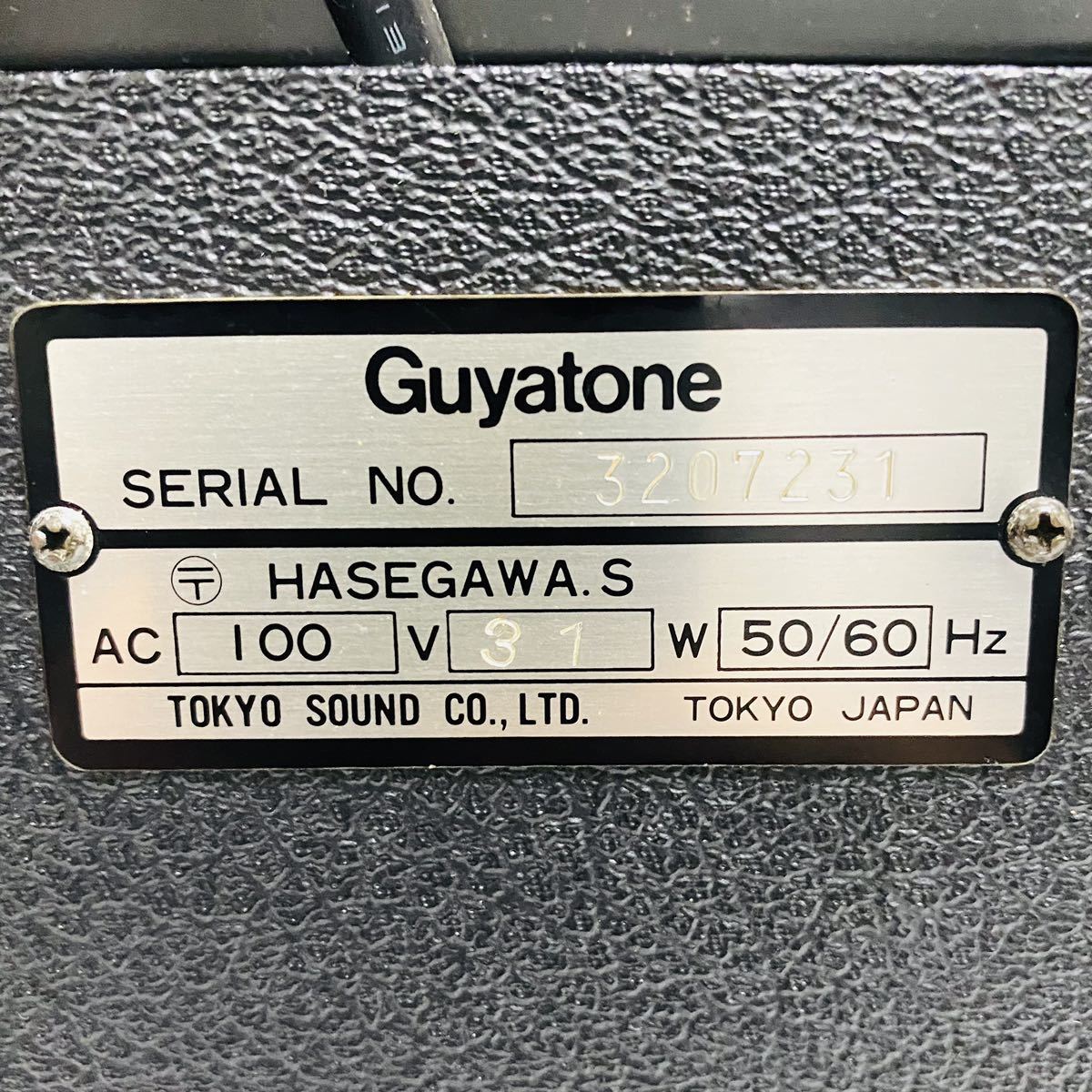 Guyatone FLIP 300 FC 真空管搭載 コンボアンプ ギターアンプ_画像10