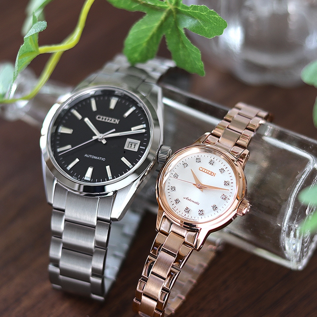 シチズン メカニカル クラシカルライン 日本製 自動巻き メンズ 腕時計 NB1050-59E CITIZEN ブラック_画像8