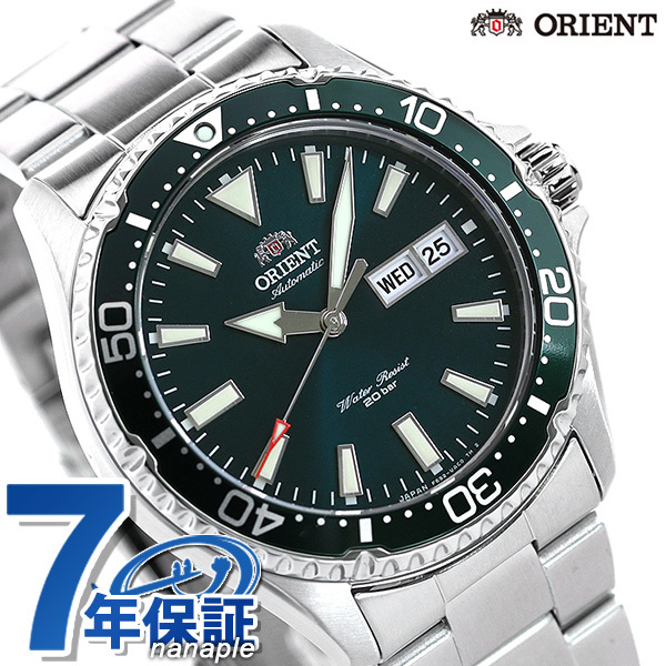 オリエント スポーツ ダイバー ダイバーズウォッチ 自動巻き メンズ 腕時計 RN-AA0808E ORIENT 時計 グリーン