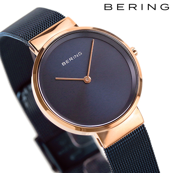 から厳選した レディース 時計 ベーリング クラシックコレクション ネイビー 14531-367 BERING 腕時計 31mm その他