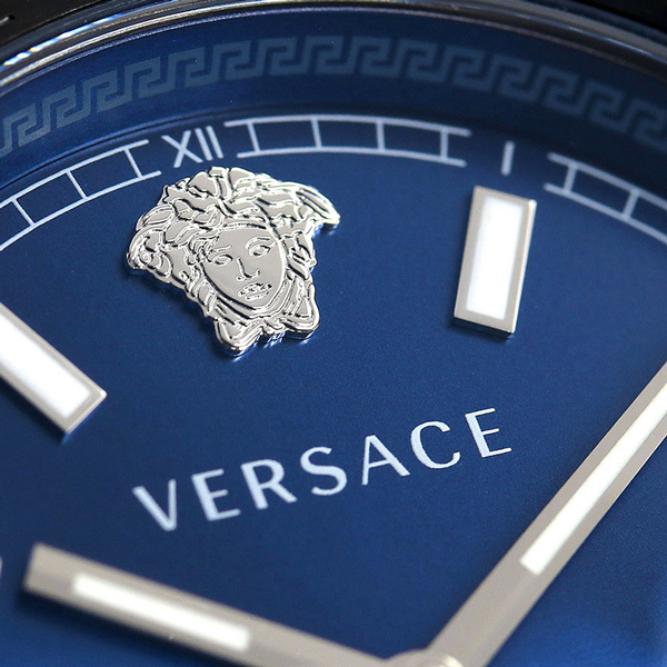 ヴェルサーチ 時計 メンズ 腕時計 ヘレニウム 42mm 自動巻き VEZI00219 VERSACE ヴェルサーチェ ブルー_画像6