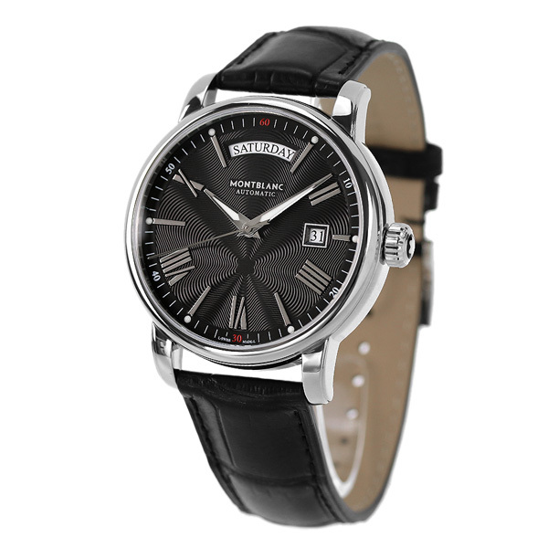 モンブラン 時計 4810シリーズ 40.5mm 自動巻き メンズ 腕時計 115936 MONTBLANC ブラック_画像2