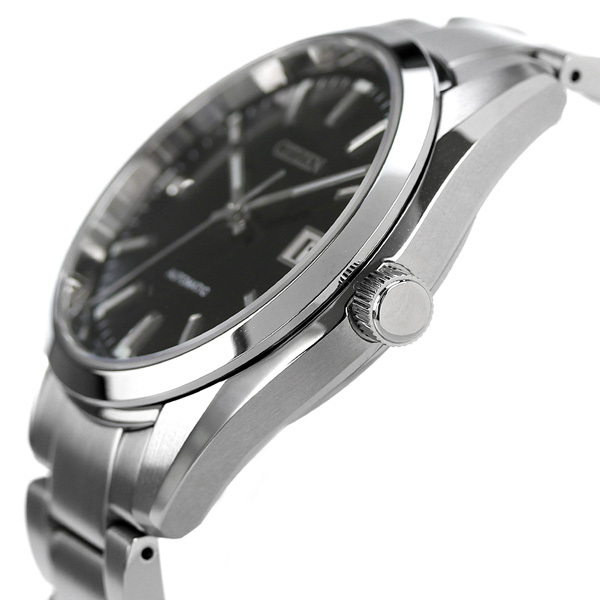 シチズン メカニカル クラシカルライン 日本製 自動巻き メンズ 腕時計 NB1050-59E CITIZEN ブラック_画像3