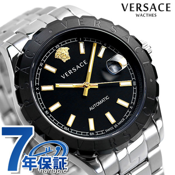 ヴェルサーチ 時計 ヘレニウム 42mm 自動巻き メンズ 腕時計 VEZI00321 VERSACE ブラック_画像1