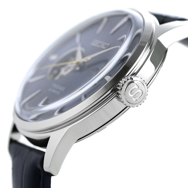 セイコー プレザージュ 自動巻き オープンハート 腕時計 SARY155 SEIKO PRESAGE カクテル STAR BAR_画像3