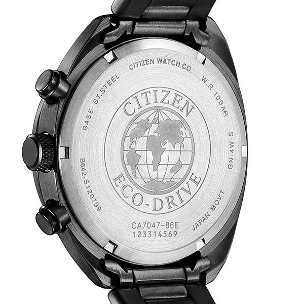 シチズン レコードレーベル 流通限定モデル エコドライブ 腕時計 CA7047-86E CITIZEN RECORD LABEL_画像6