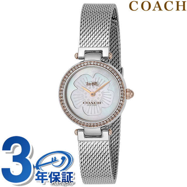 コーチ パーク クオーツ 腕時計 レディース COACH 14503510 アナログ ホワイトシェル 白_画像1