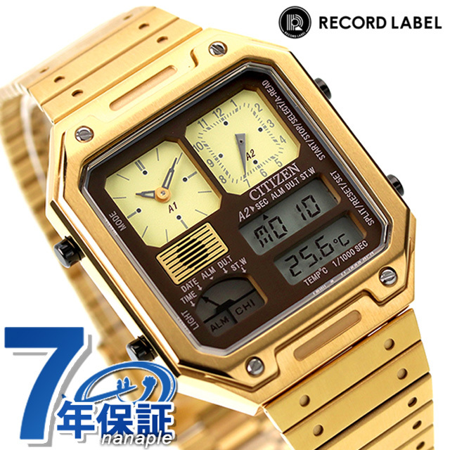 シチズン コレクション レコードレーベル 腕時計 流通限定モデル CITIZEN RECORD LABEL JG2122-60W_画像1