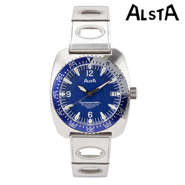 アルスタ ノートスカフ ジャパンブルーエディション 日本限定モデル 自動巻き メンズ 腕時計 ANSA1970-JP ALSTA
