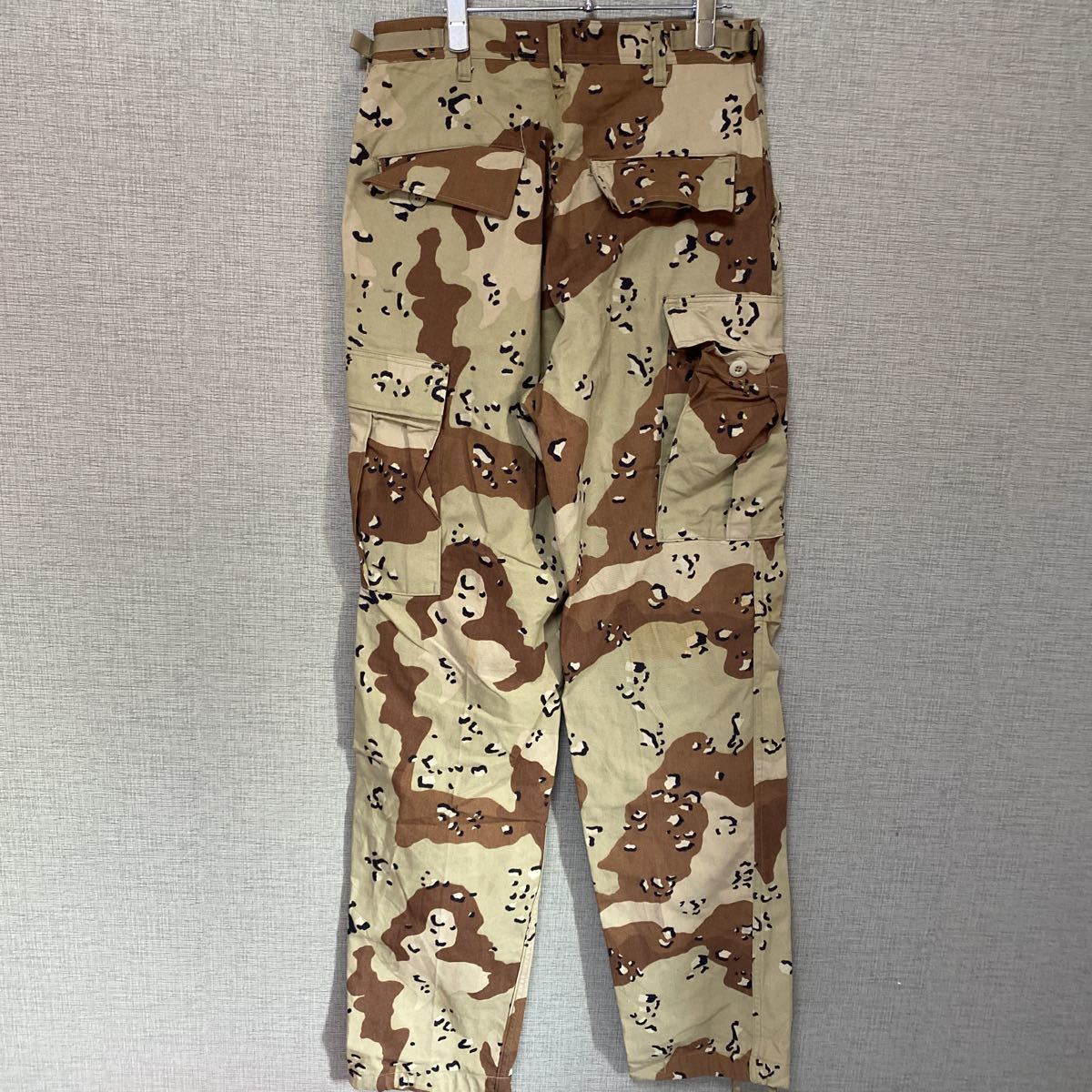 90s chocolate chip duck USA Vintage Vintage cargo pants the US armed forces camouflage US ARMY military old clothes masterpiece duck pattern Army pants rare 