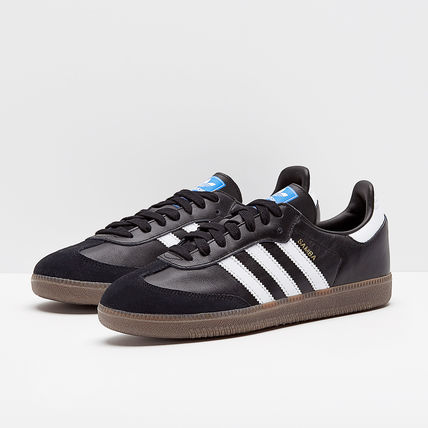 ★即決★《ADIDAS》UK9 27.5cm（黒）Samba OG B75807 本革スニーカー 新品 完売人気_画像4