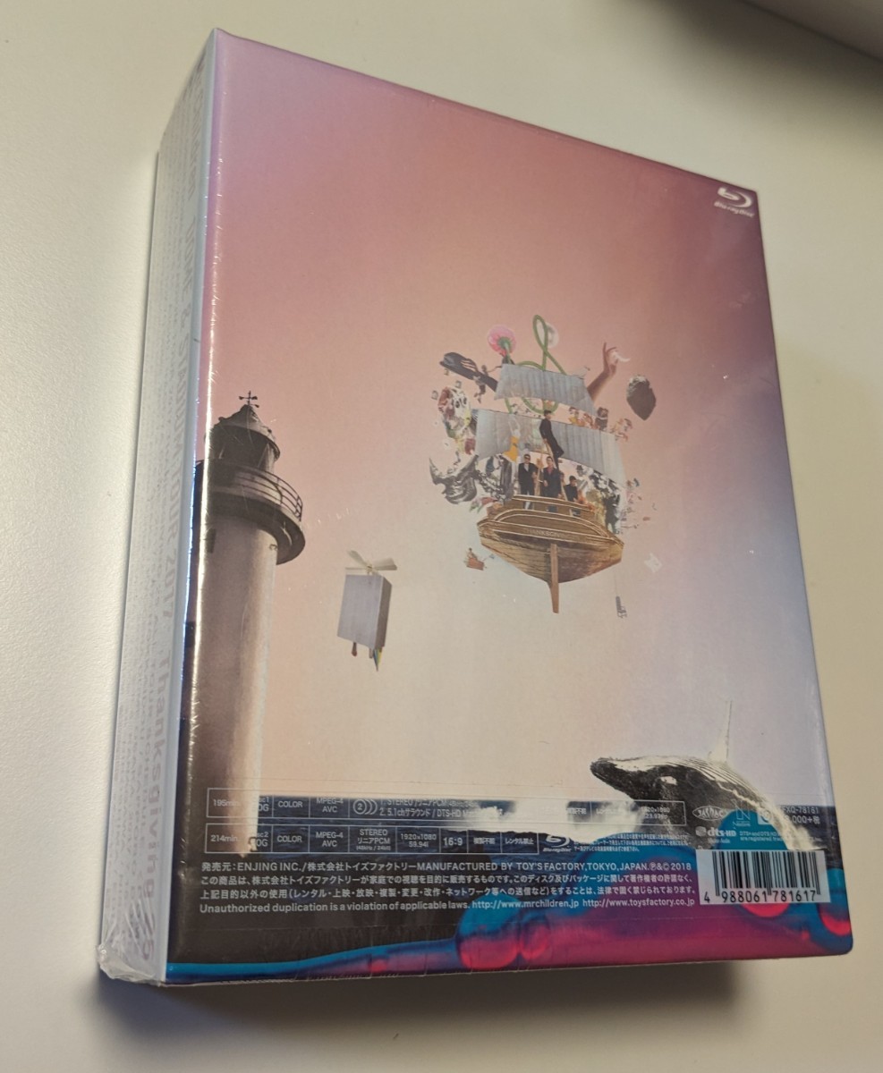 M 匿名配送 Blu-ray Mr Children DOME & STADIUM TOUR 2017 M 匿名配送 Blu-ray Mr Children DOME & STADIUM TOUR 2017
