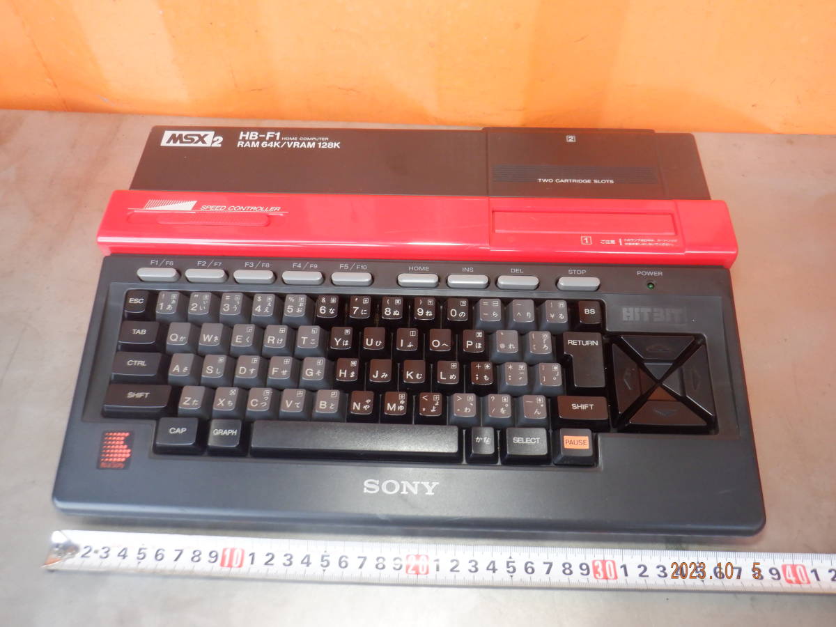 ブランド品専門の 送料1600円 MSX2 HB-F1 ソニー SONY ホーム