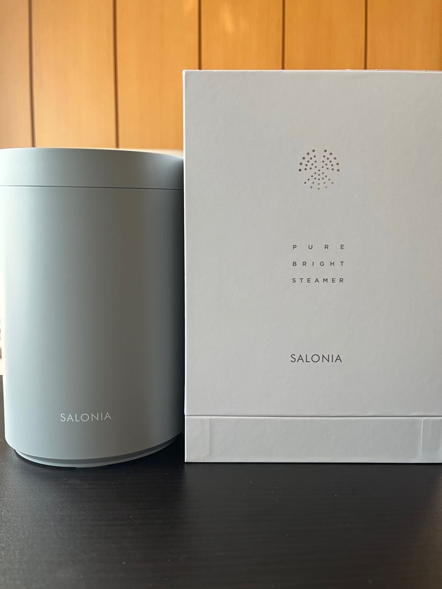 SALONIA サロニア | ピュアブライトスチーマー スチーマー 美顔器 温冷 化粧水 顔用 化粧水ミスト W温スチーム 冷