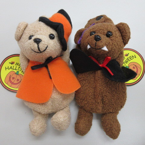  Halloween Bear mascot key holder ball chain attaching . mascot Halloween (.)