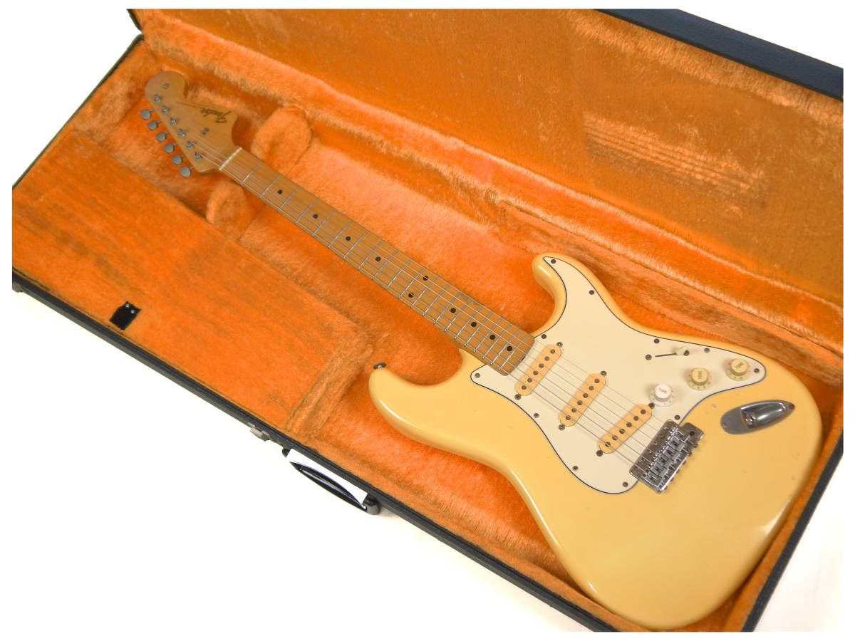 超レア Fender Japan ST67-85 Stratocaster ストラトキャスター ラージヘッド フェンダージャパン Fujigen フジゲン 日本製 ラッカー塗装_画像1