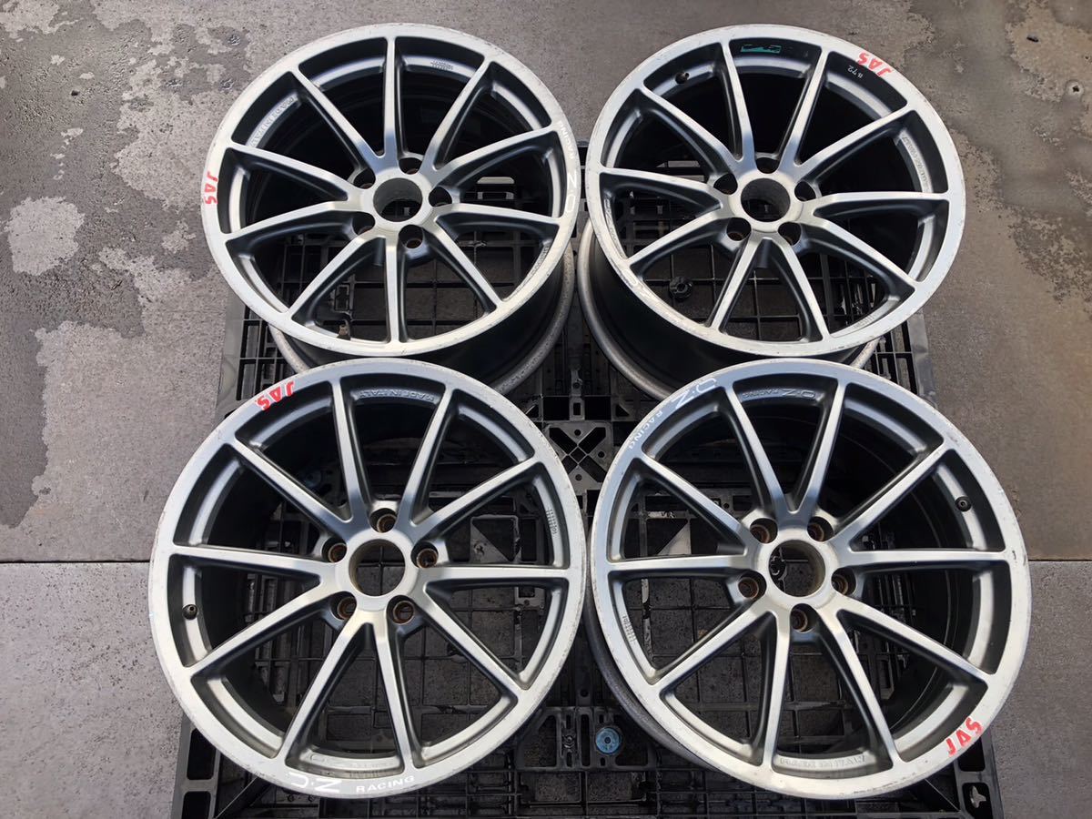 OZ RACING TCR FK7 ホイール 18INCH x10J+ET30 5H PCD114.3 GTR R33 R34_画像1