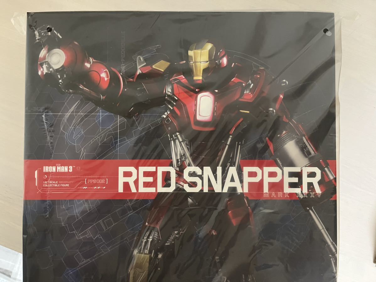 ☆新品未開封品☆アイアンマン ☆マーク 35☆レッドスナッパー☆ホットトイズ 正規品☆HOTTOYS_画像2