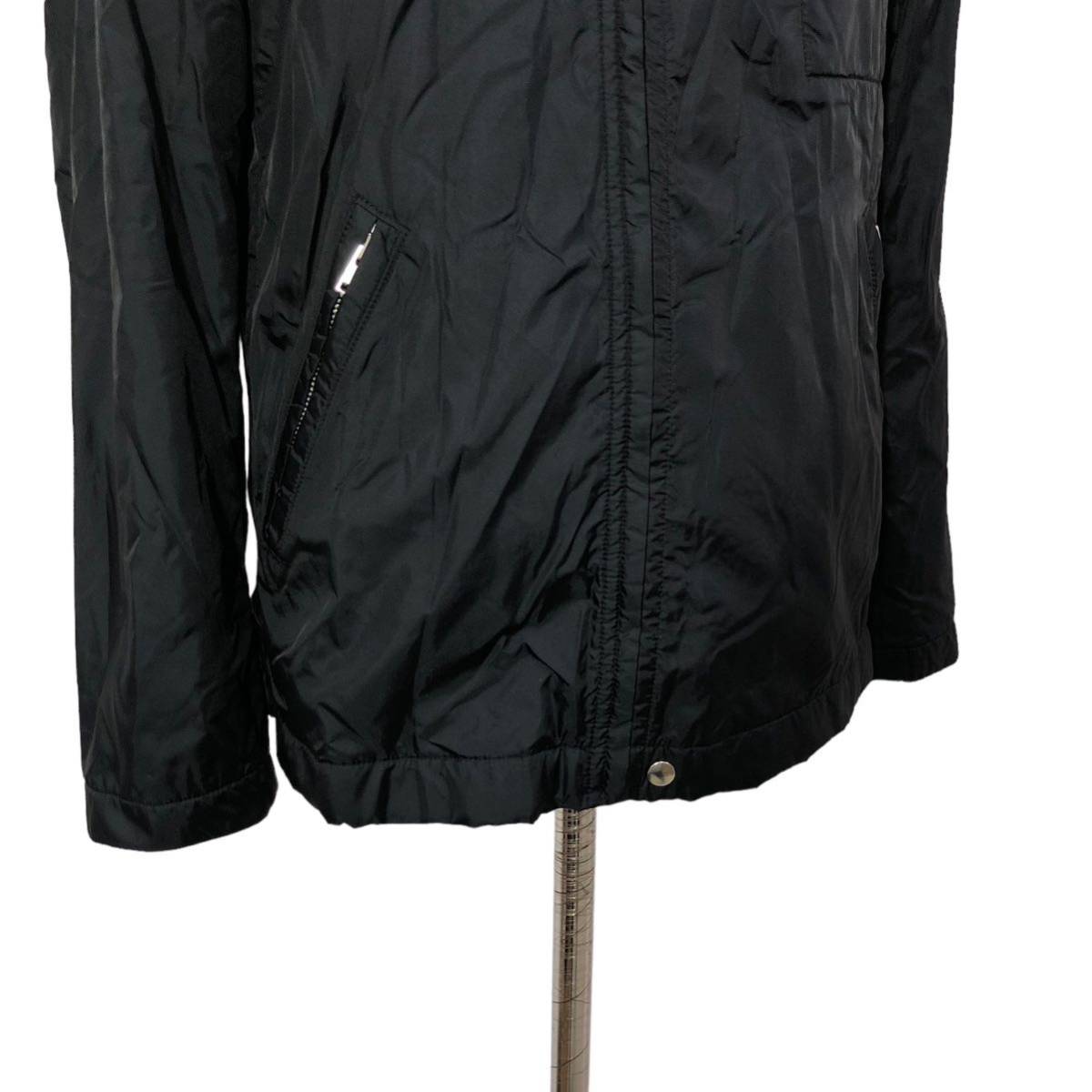 B331 日本製 zucca ズッカ ライダース デザイン ジャケット 裏起毛 アウター 上着 羽織り 長袖 ブラック 黒 レディース M_画像5