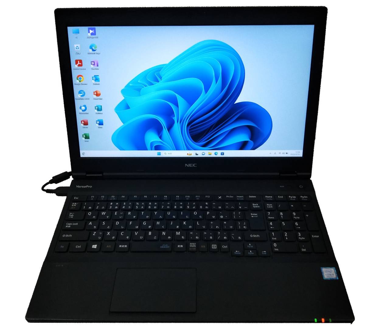 ★【驚速 NEC VX-4 i5-8350U 1.7GHz x8+8GB+SSD240GB 15.6インチノートPC】Win11+Office2021 Pro/HDMI/ 1920x1080■D101658_画像1