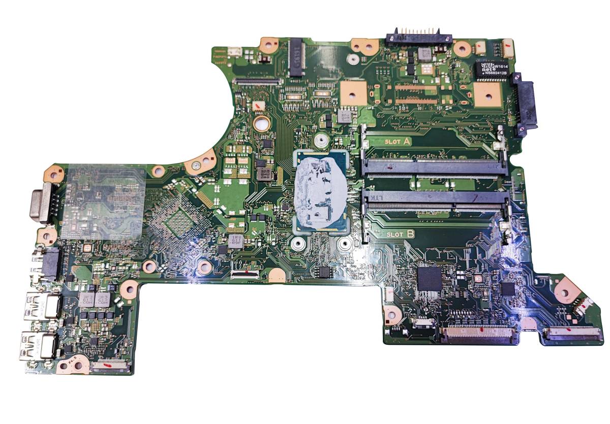 【中古パーツ】複数可　TOSHIBA satellite B35/R モデルの【マザーボード】CPU i3-5005U■TOSHIBA B35/R _画像1