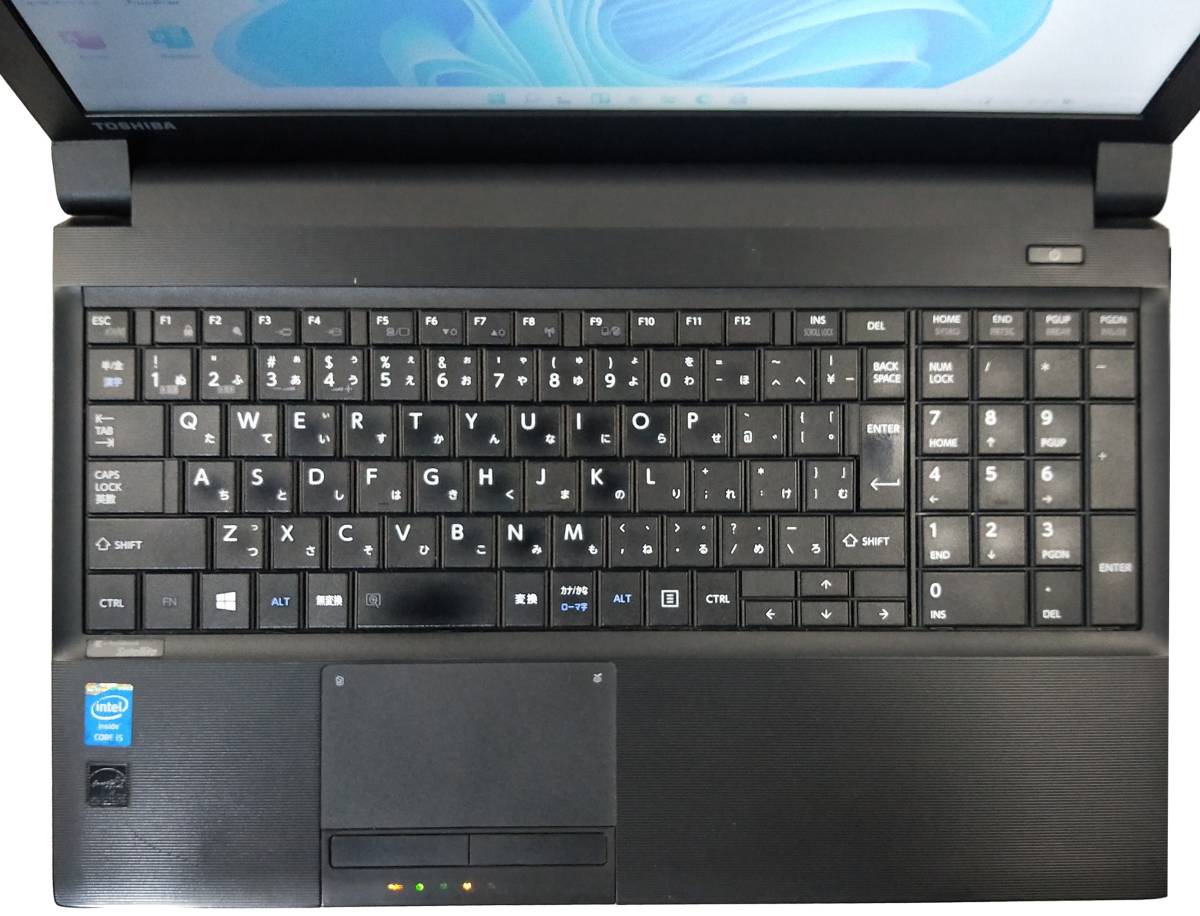 ★【驚速 TOSHIBA B554/K i5-4300M 2.6GHz x4+4GB+SSD120GB 15.6インチノートPC】Win11+Office2021/USB3.0■D101629_画像2