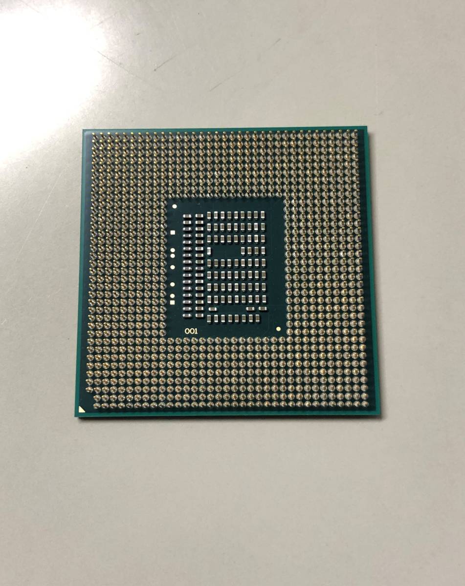【中古パーツ】複数購入可 CPU Intel Core i5-3210M 2.5GHz TB 3.1GHz SR0MZ Socket G2(rPGA988B) 2コア4スレッド動作品 ノートパソコン用_画像1