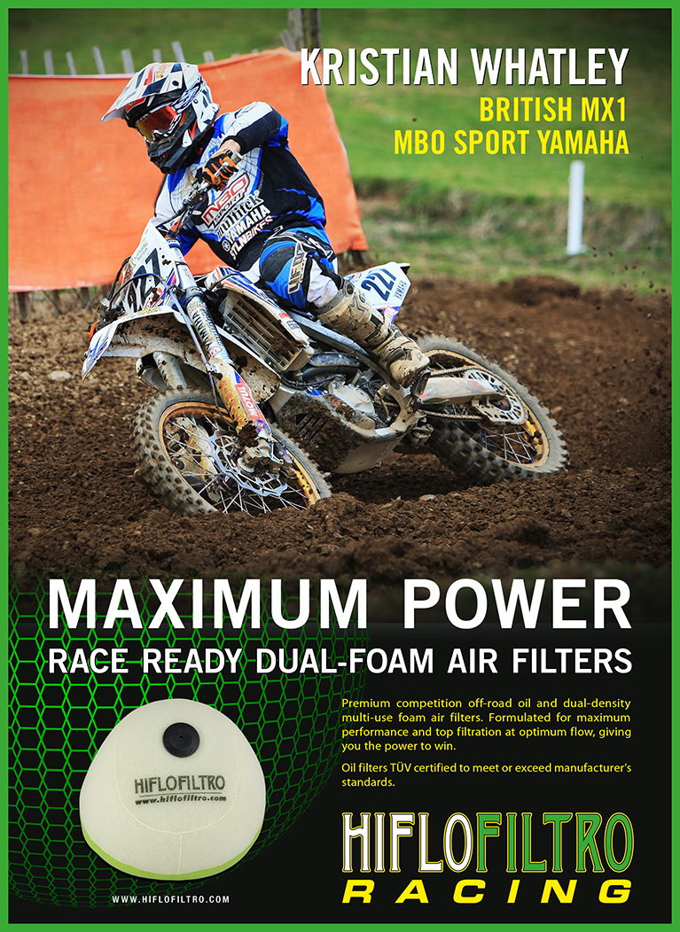 HIFLOFILTRO( high flow Phil Toro )HFF2022 power air filter Kawasaki KL250 D2-D22(KLR250)