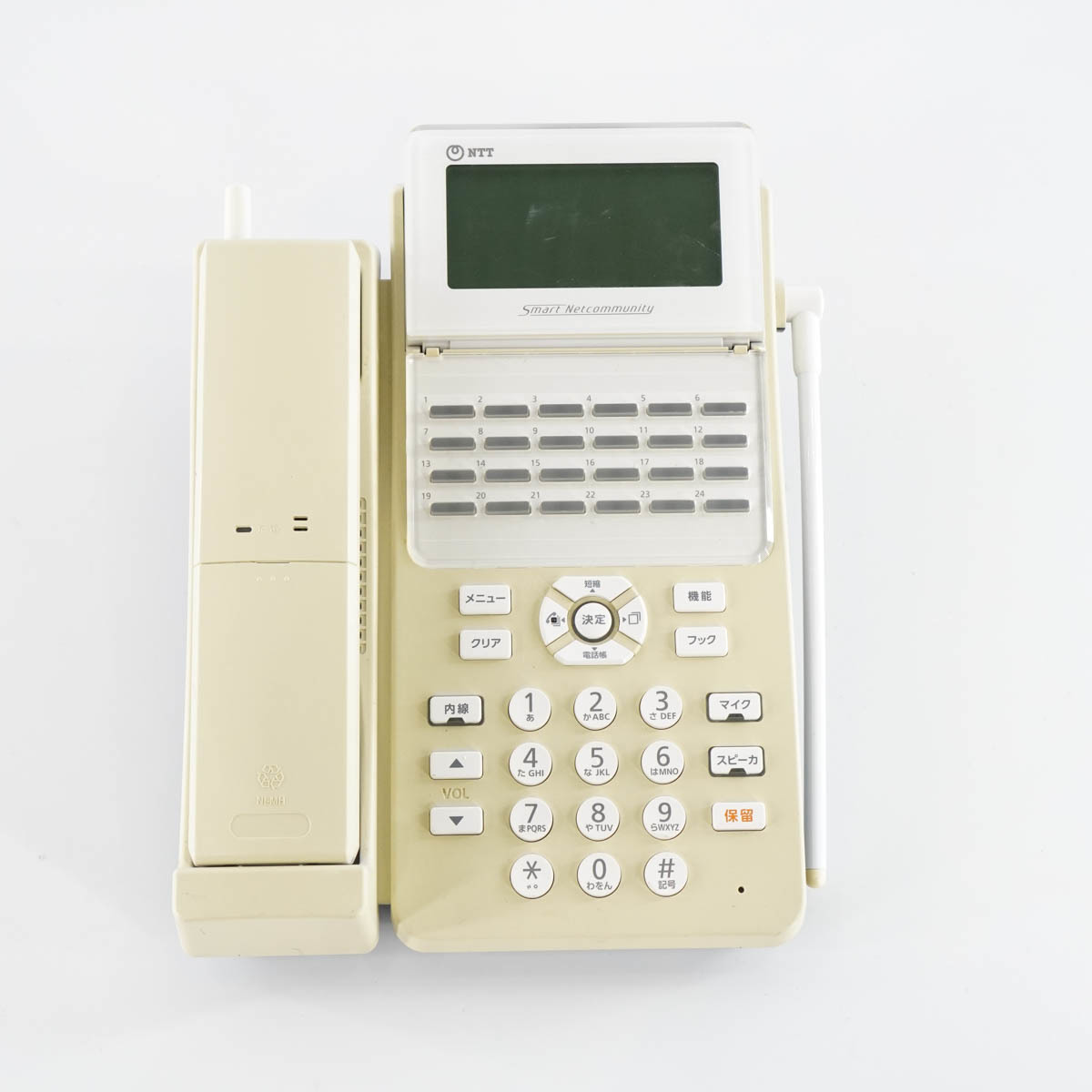 [PG] 8日保証 セット 2020年製 αN1 αA1 N1S-ME-(1) NTT 主装置 電話機 スマートネットコミュニティ ビジネスフォン[05302-0019]_画像7