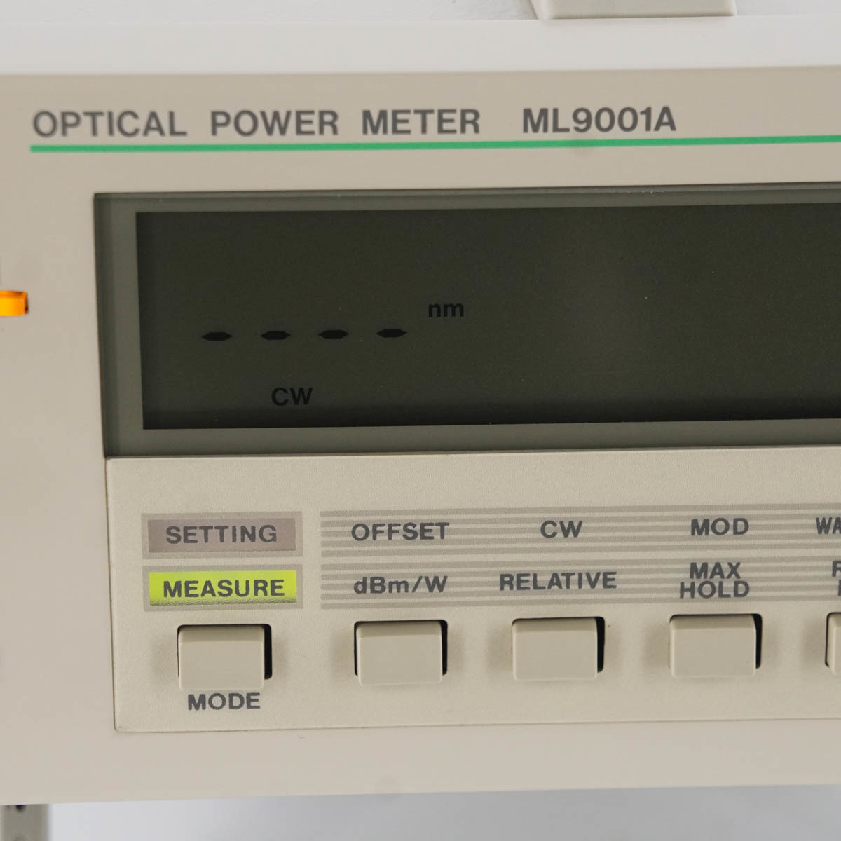 [DW]USED 7台入荷 ML9001A Anritsu OPTICAL POWER METER ...[04317-0035]_画像5