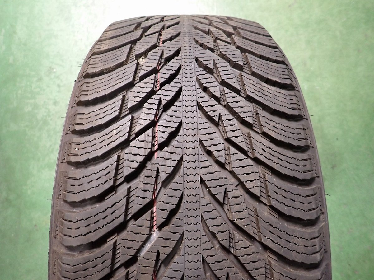 RK1066【送料無料245/40R20】1本 2021年製 ノキアンタイヤ HAKKAPELIITTA R3 中古スタッドレス Sクラス 7シリーズ 《即決》_画像3