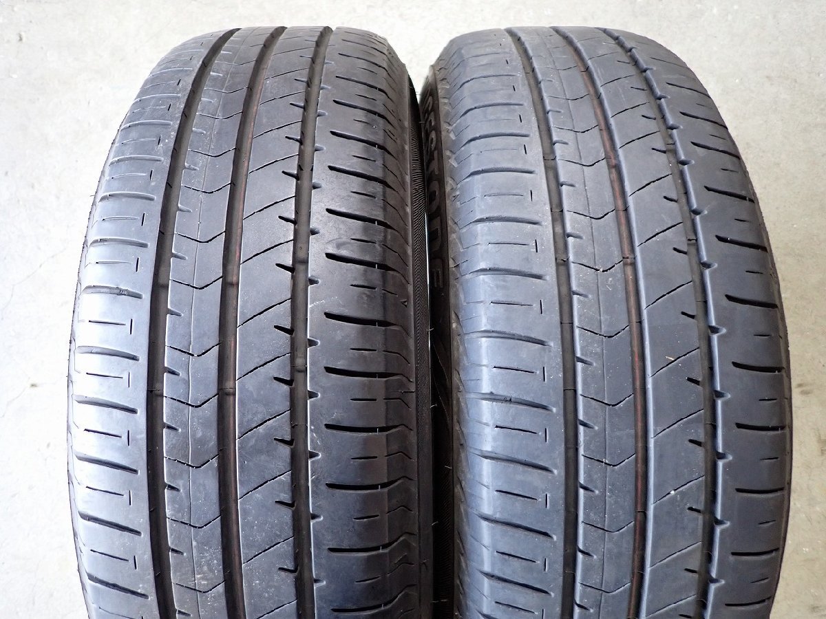 YS1594【送料無料195/65R15】セレナ アイシス ルミオン 2019年製 中古夏アルミセット ■15×6J 114.3/5H ET43■１円スタート_画像5