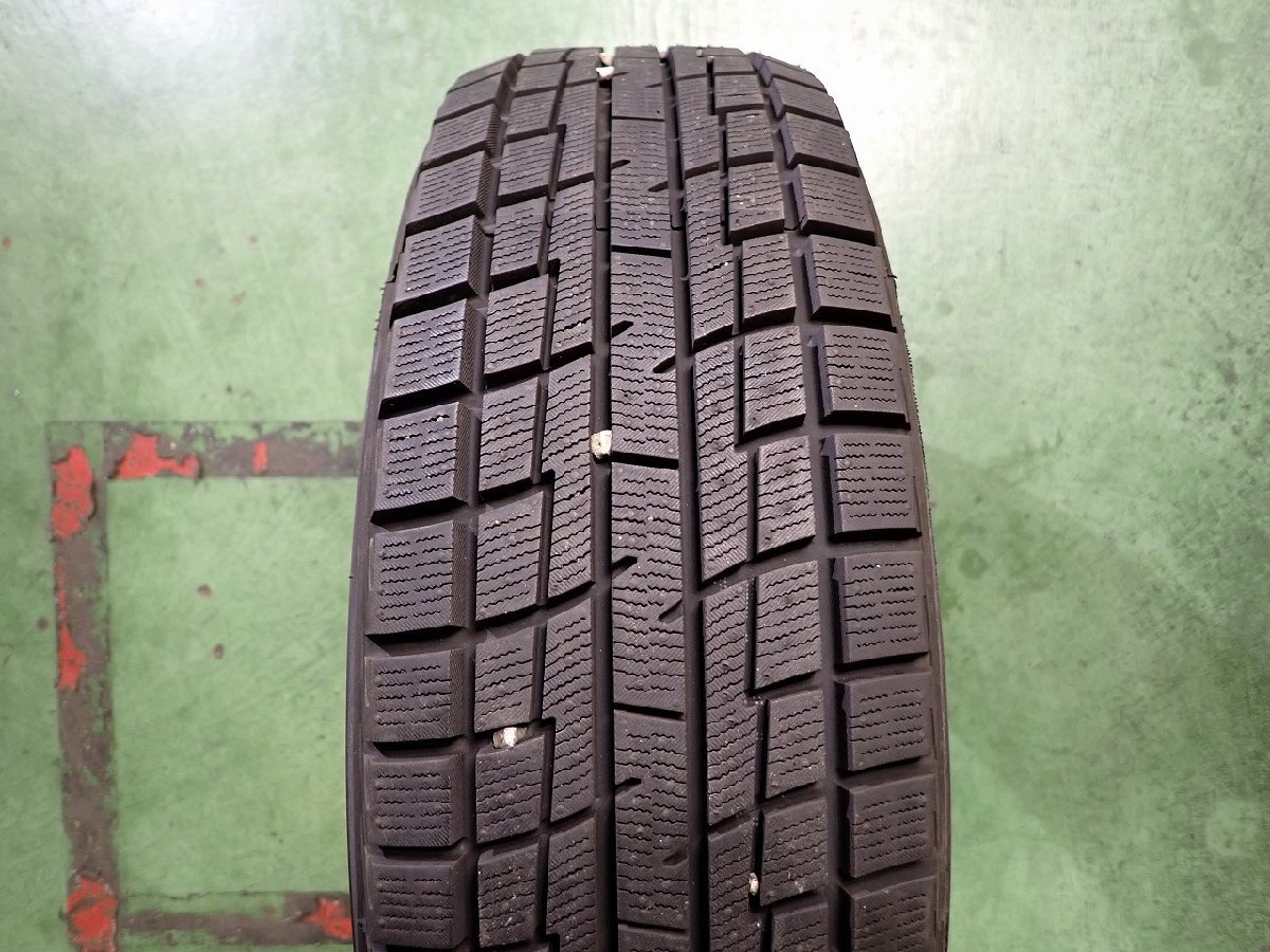 RK1215【送料無料185/65R15】1本 2022年製 イエローハット プラクティバ アイス BP02 中古スタッドレス スペアに《即決》_画像3