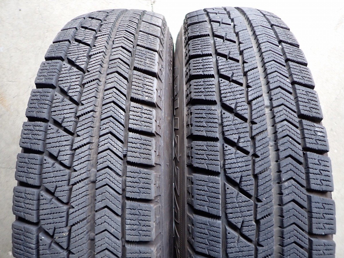 YS2134【送料無料145/80R13】モコ MRワゴン タント N-BOXなどに BS 中古スタッドレスセット ■13×4J 100/4H ET43■1円スタート_画像5