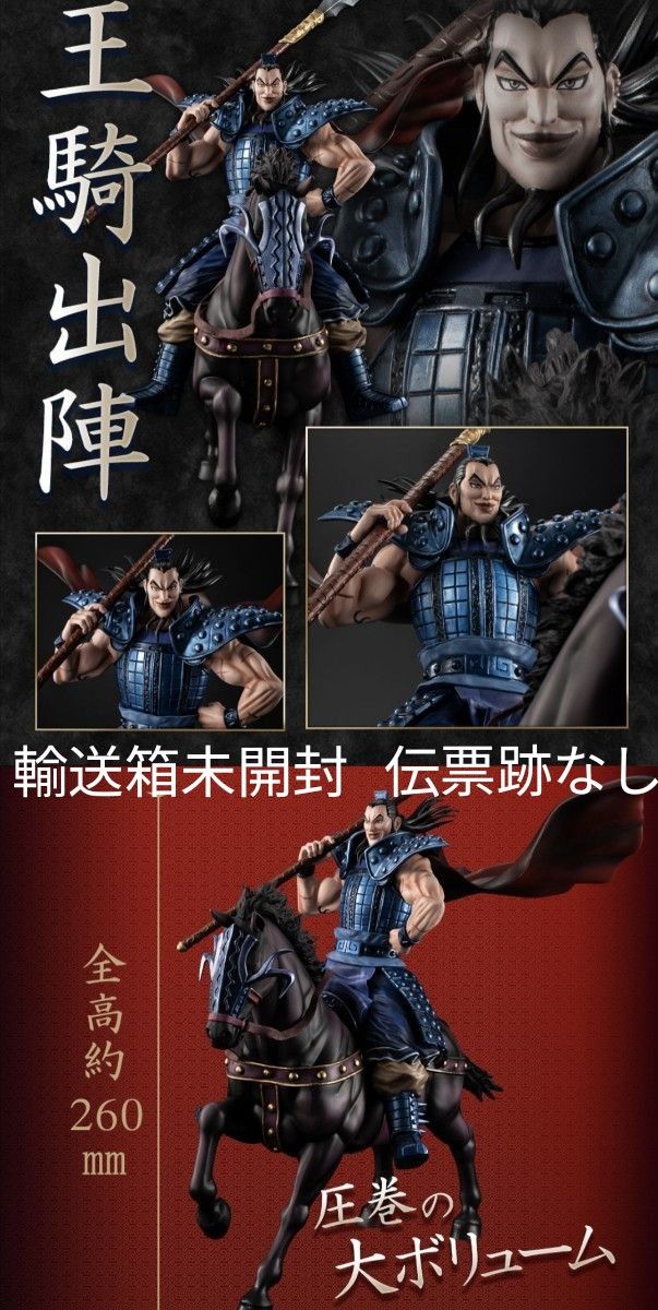 フィギュアーツZERO 王騎 -出陣- プレミアムバンダイ フィギュア