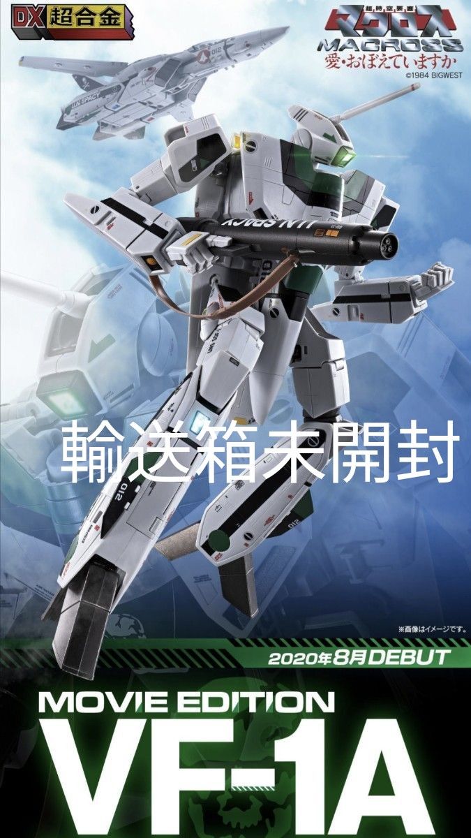 劇場版 VF-1A バルキリー 柿崎速雄機 DX超合金 超時空要塞マクロス 限定版 フィギュア