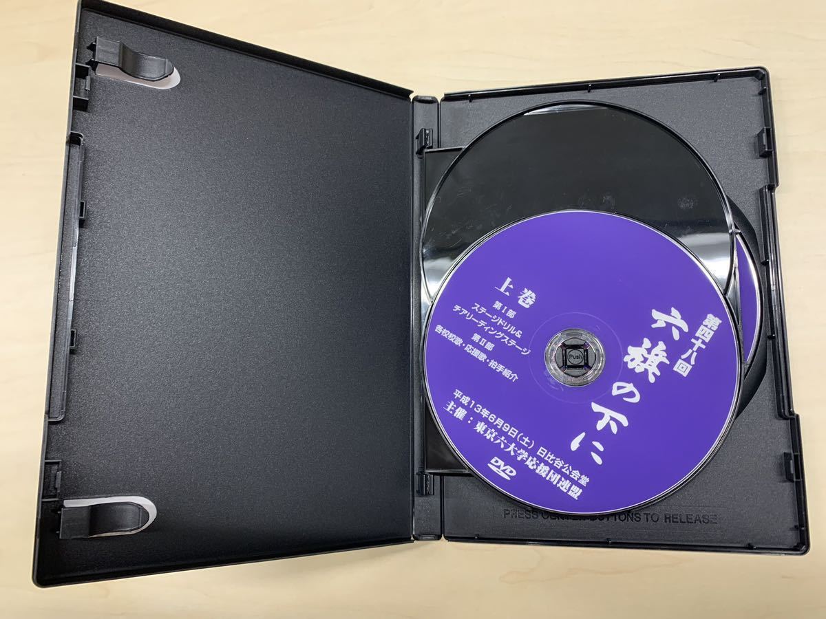 第48回六旗の下に（平成13年2001年）DVD3枚組 東京六大学応援団連盟 早稲田慶應明治法政東大立教 チアリーダー チアリーディング 応援部_画像8