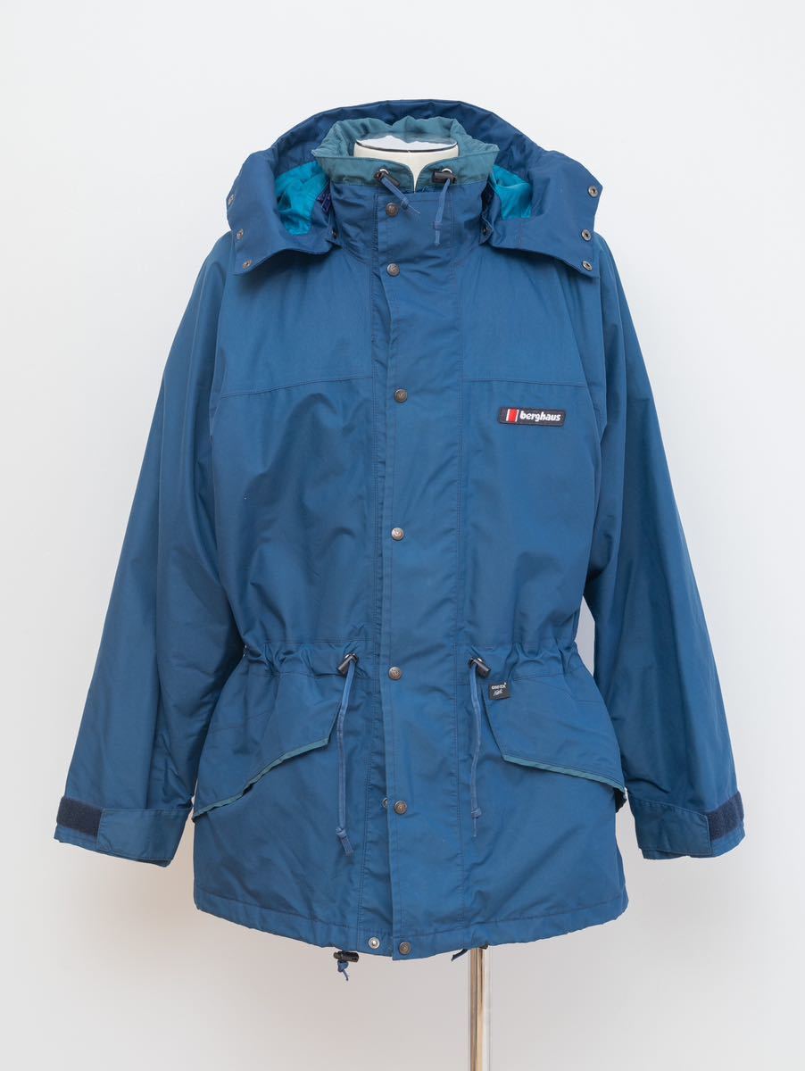 【イギリス製】90s berghaus GORE-TEX シェルジャケット ゴアテックス バーグハウス マウンテンパーカ 80s UK製 ユーロヴィンテージ_画像1